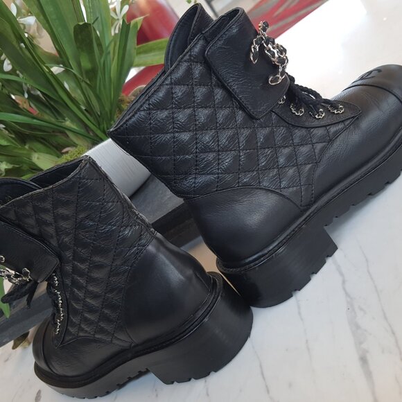 Chanel Combat boots G31852 original - Picture 14 of 16